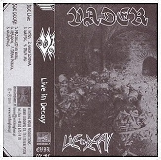 VADER : Live in Decay